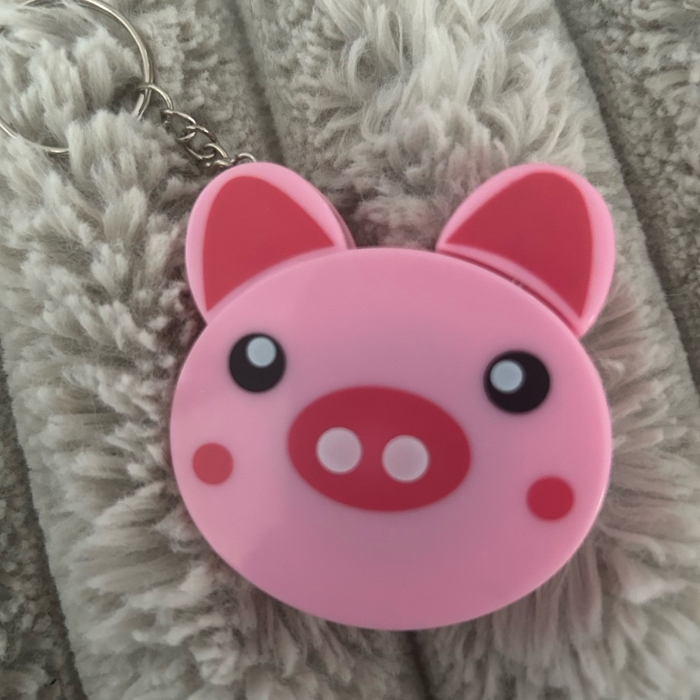 Pink Pig Tape Measurer